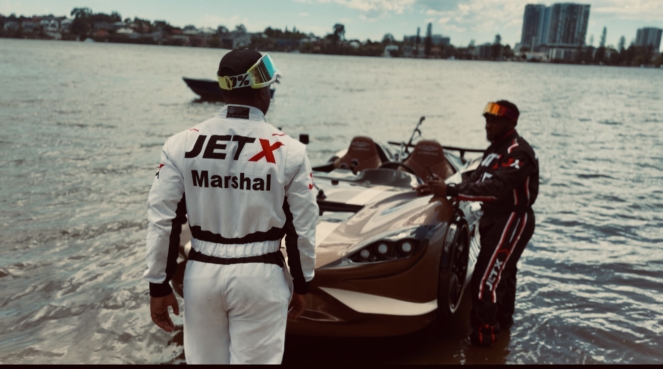 Jet X pilot on the water 3